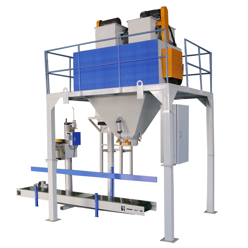 Customizable Double Bucket Belt Packing Machine for 5KG 10KG 15KG 20KG Blends