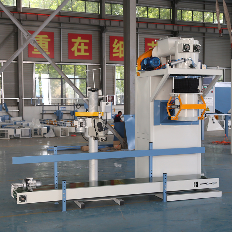 25kg fertilizer organic fertilizer packing scale automatic quantitative open pocket weighing and packing machine