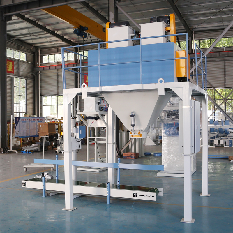 Customizable Double Bucket Belt Packing Machine for 5KG 10KG 15KG 20KG Blends