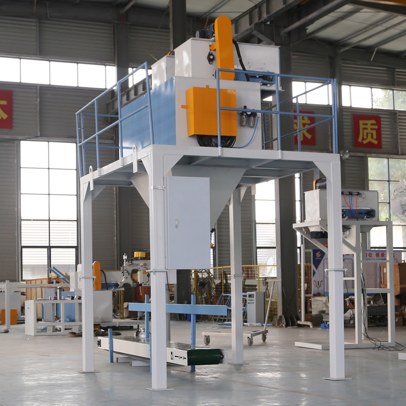 Customizable Double Bucket Belt Packing Machine for 5KG 10KG 15KG 20KG Blends
