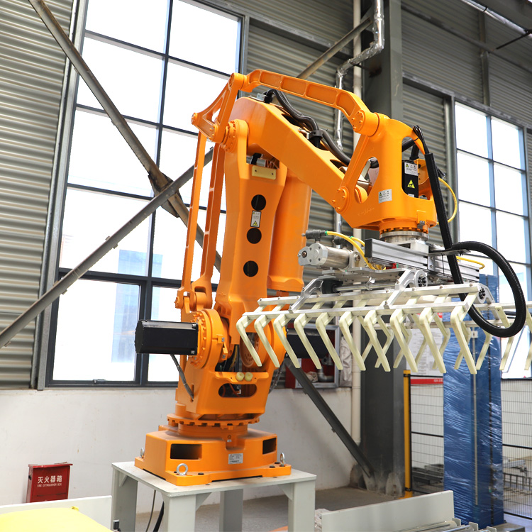 25kg 50kg Bags High-speed fully automatic Cement bag Robot Palletizer